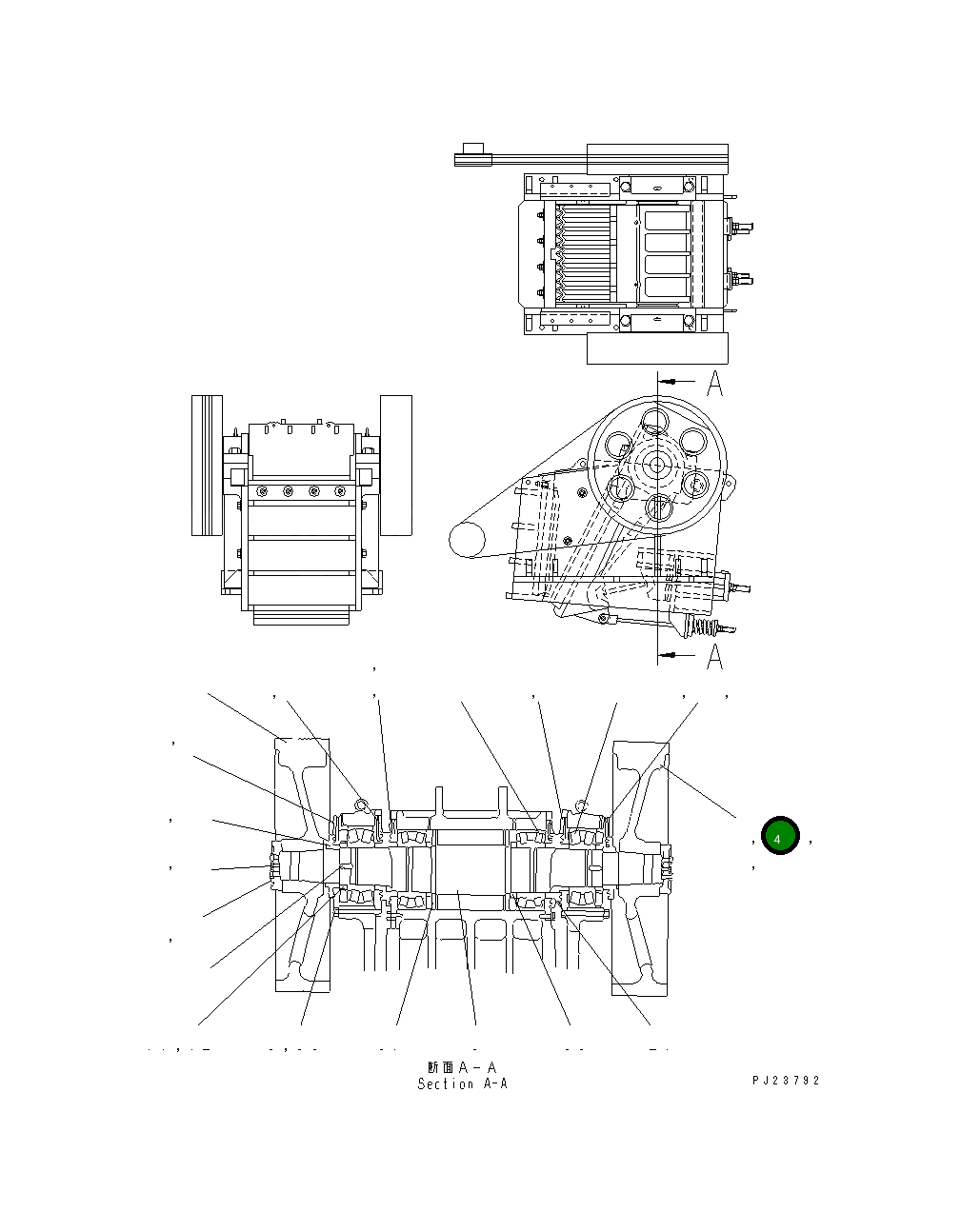 Болт 8221-70-5510 Komatsu