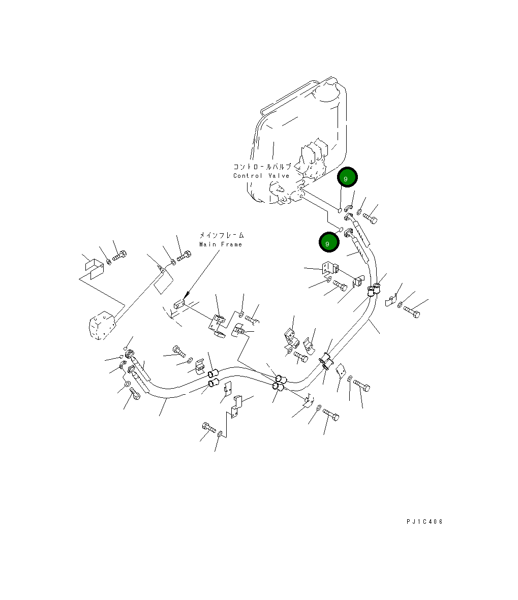 Кольцо уплотнительное (O-Ring) 07000-23048 Komatsu