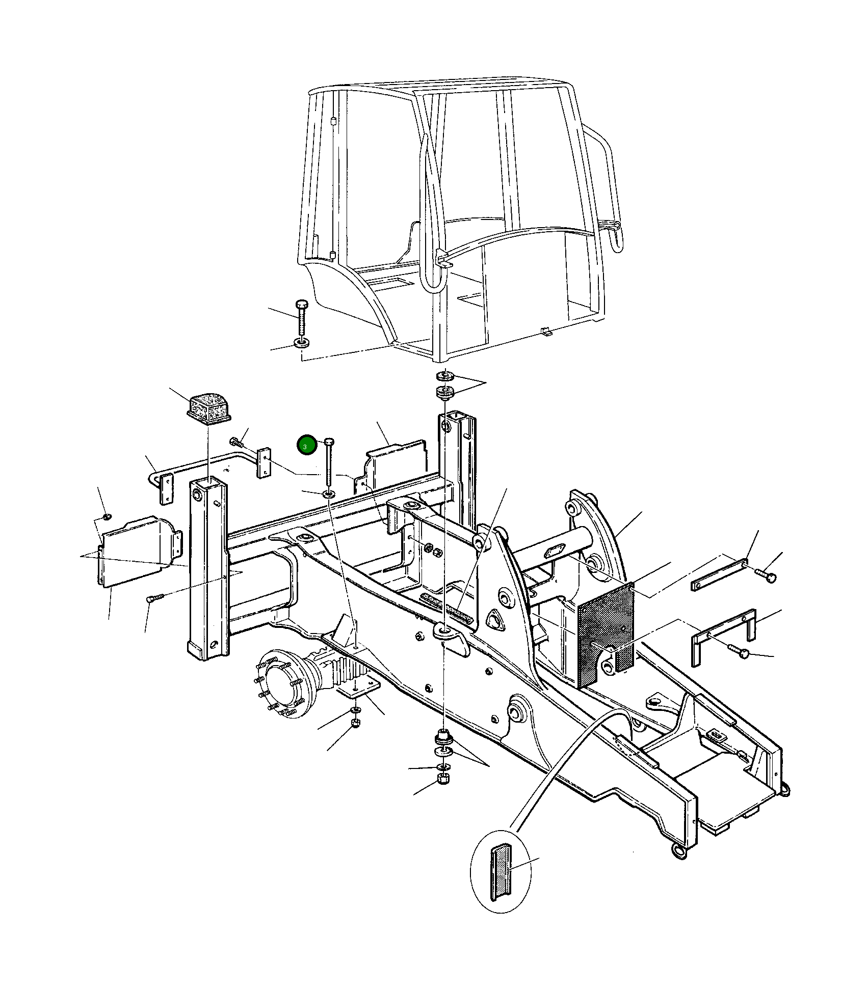 Болт 312606603  Komatsu