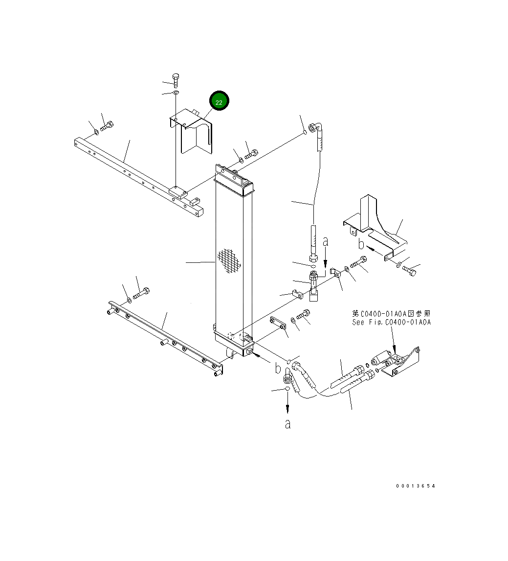 Крышка 17A-03-23361 Komatsu