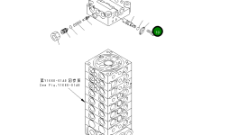 Болт 01252-30410 Komatsu