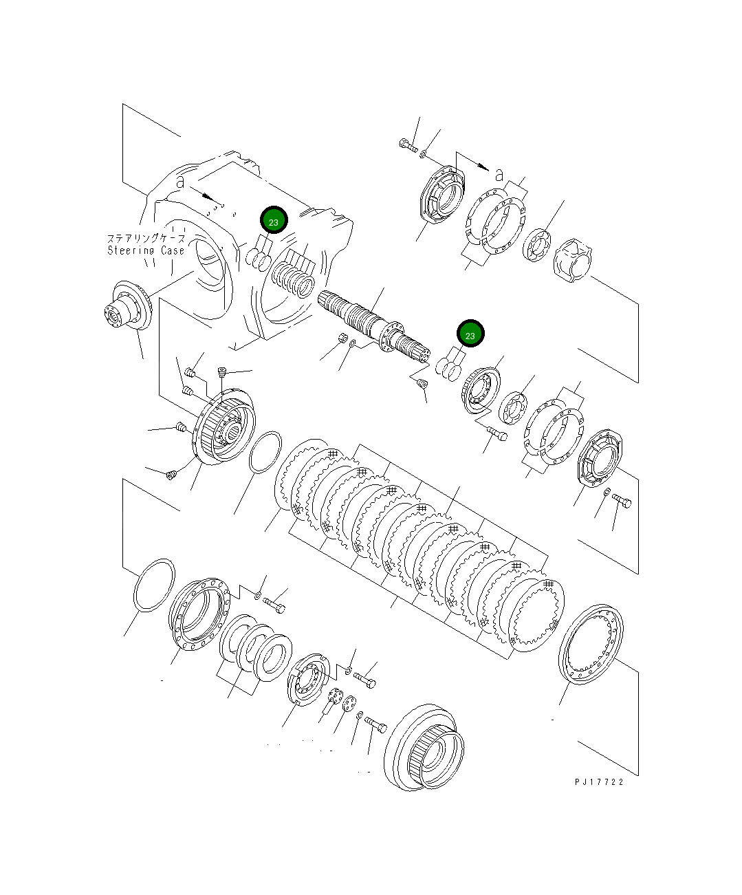 Кольцо уплотнительное (O-Ring) 07000-22120  Komatsu