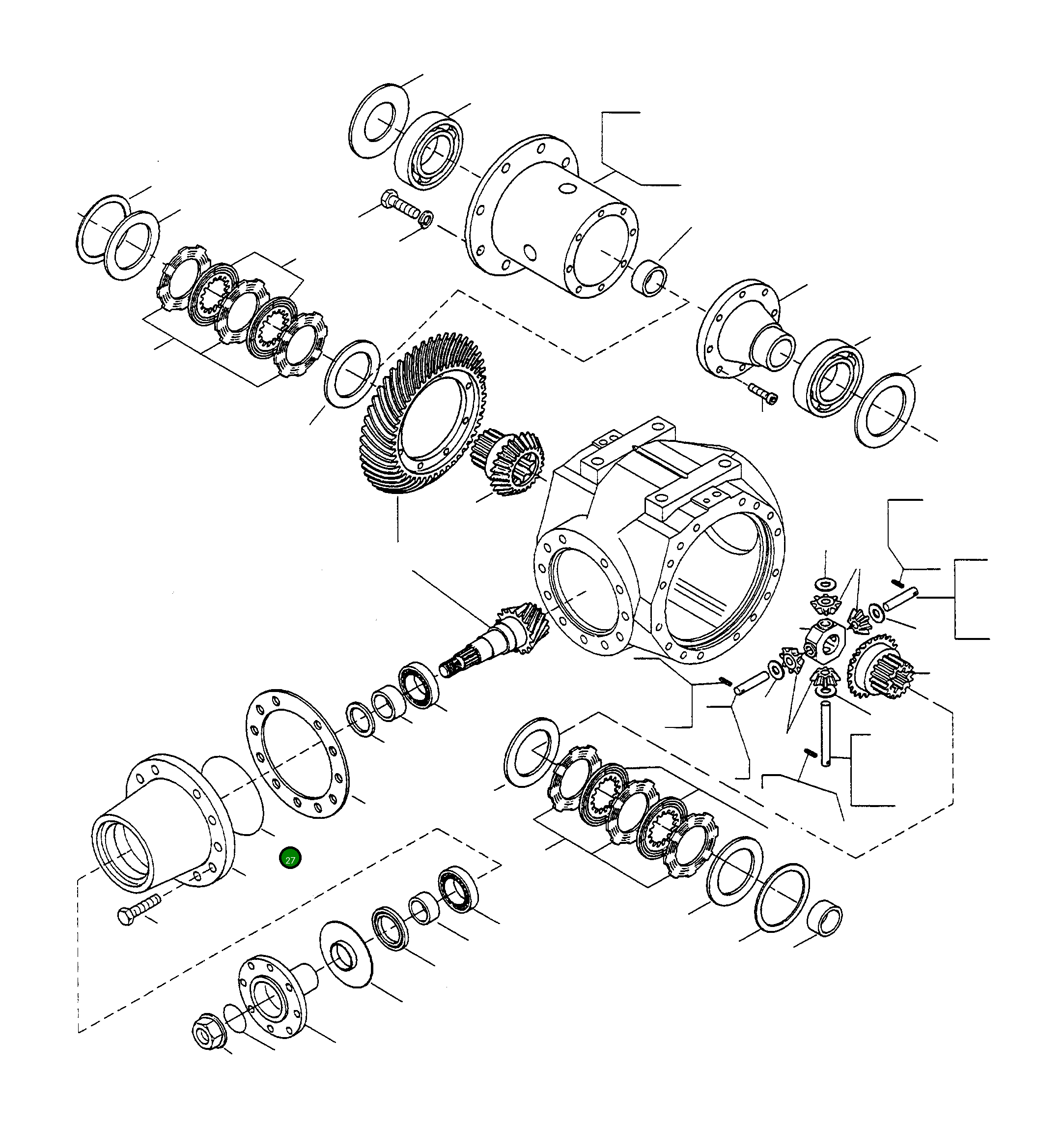 Кольцо уплотнительное (O-Ring) 4917001M1 Komatsu