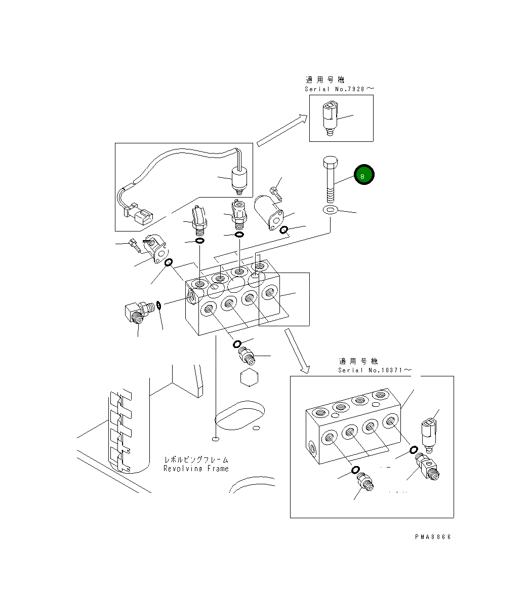 Болт 01010-51200 Komatsu
