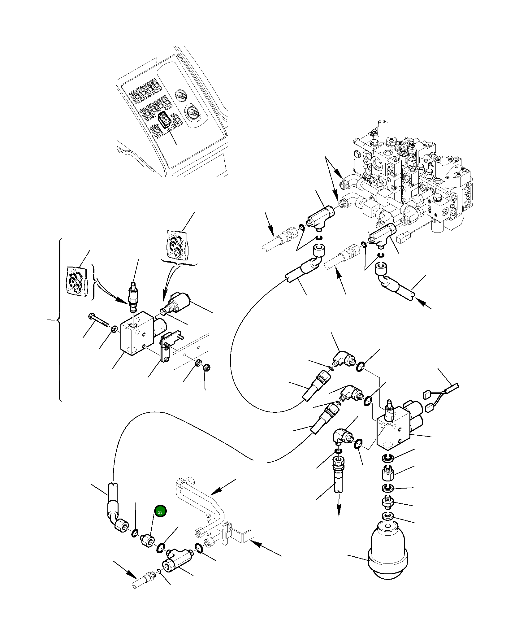 Кольцо уплотнительное (O-Ring) 37D-09-6C236 Komatsu