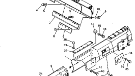 Направляющая 238-870-1190 Komatsu