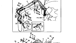 Стойка YM172141-81560 Komatsu
