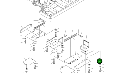 Крышка 208-54-61580 Komatsu
