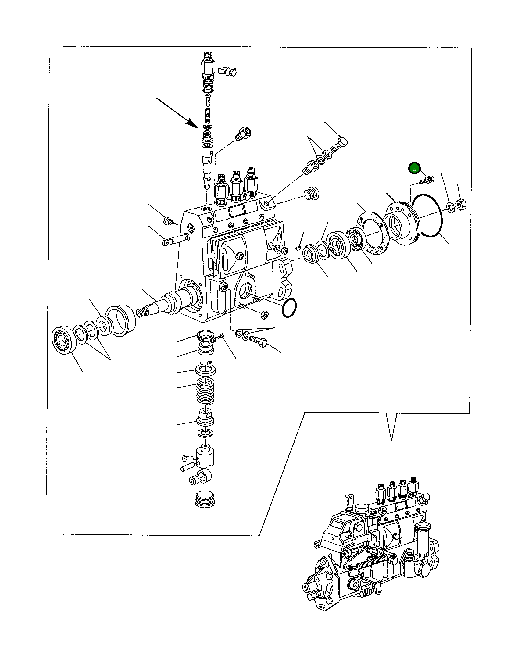 Болт YMX0200062040 Komatsu