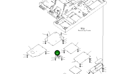 Крышка 20Y-54-71890 Komatsu