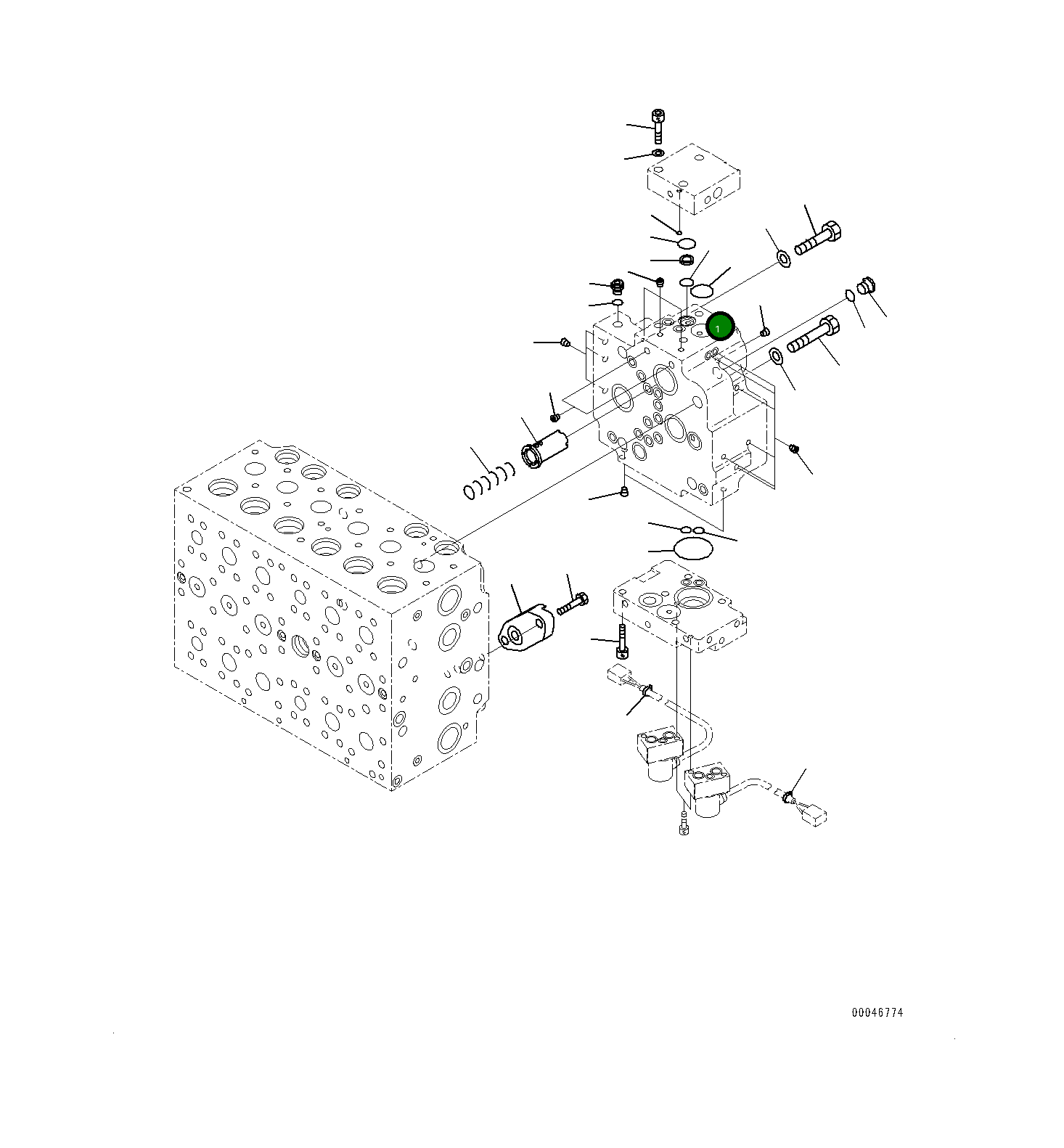 Кольцо уплотнительное (O-Ring) 7022155420 Komatsu