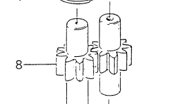 Болт BW055506 Komatsu