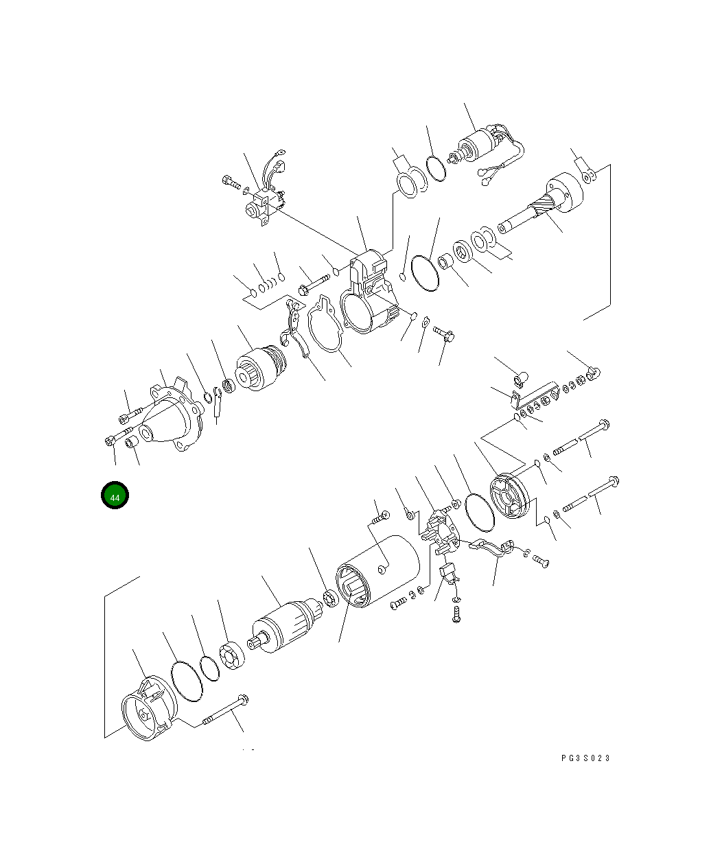 Болт SD5010-26500 Komatsu
