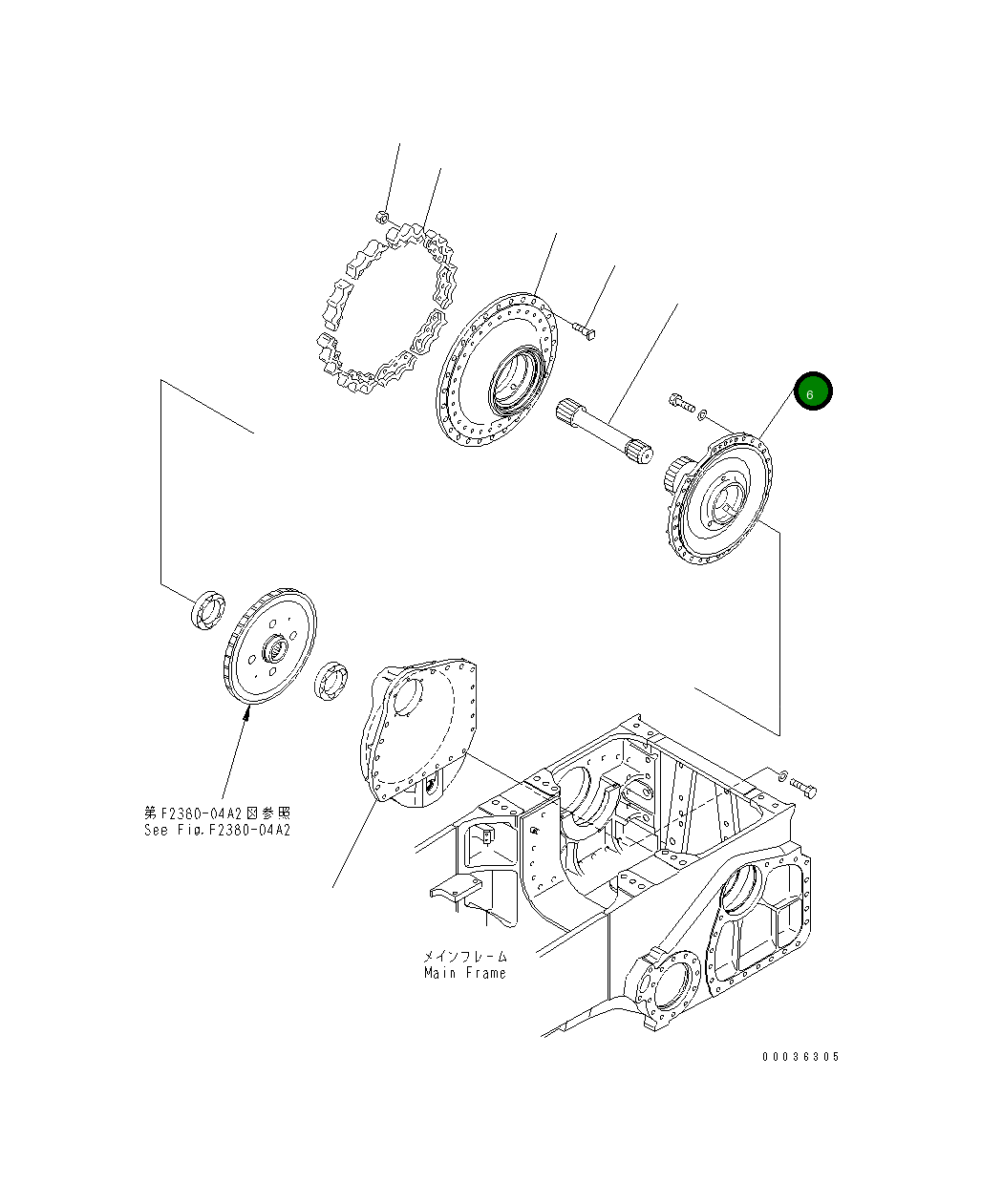 Крышка 14X-27-31260 Komatsu