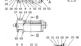 Вал KNW0700501 Komatsu