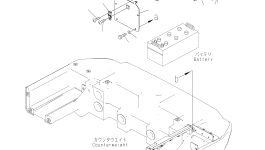 Крышка 421-06-61231 Komatsu