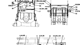Крышка D50S-MA115B Komatsu