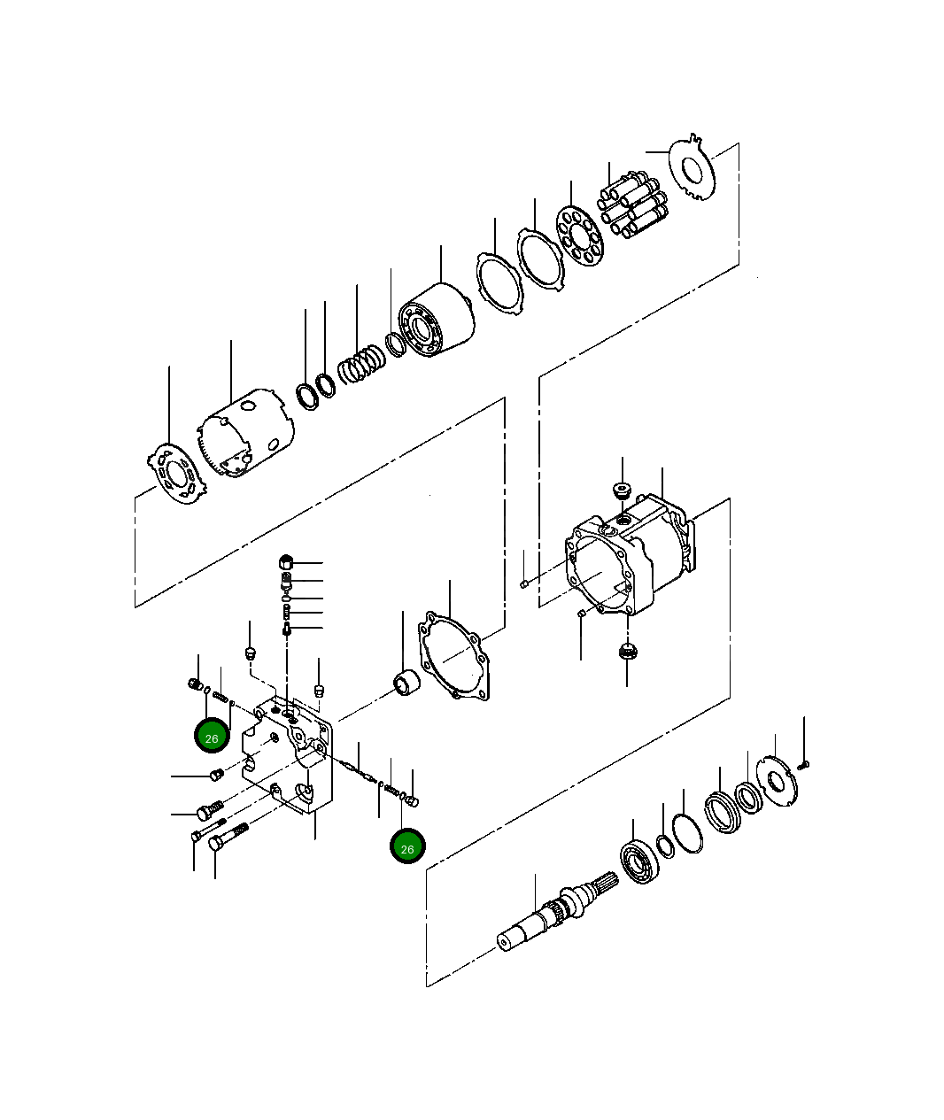 Кольцо уплотнительное (O-Ring) 65 452  Komatsu