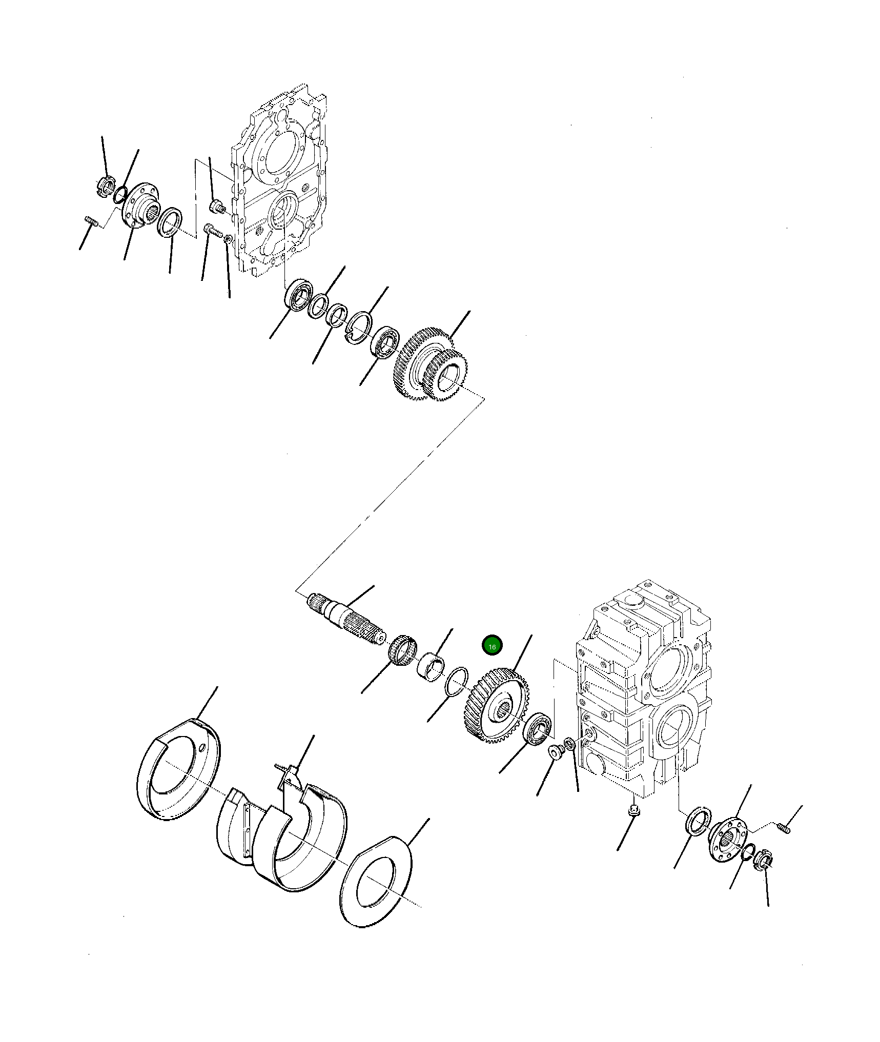 Кольцо 21D-14-11490 Komatsu