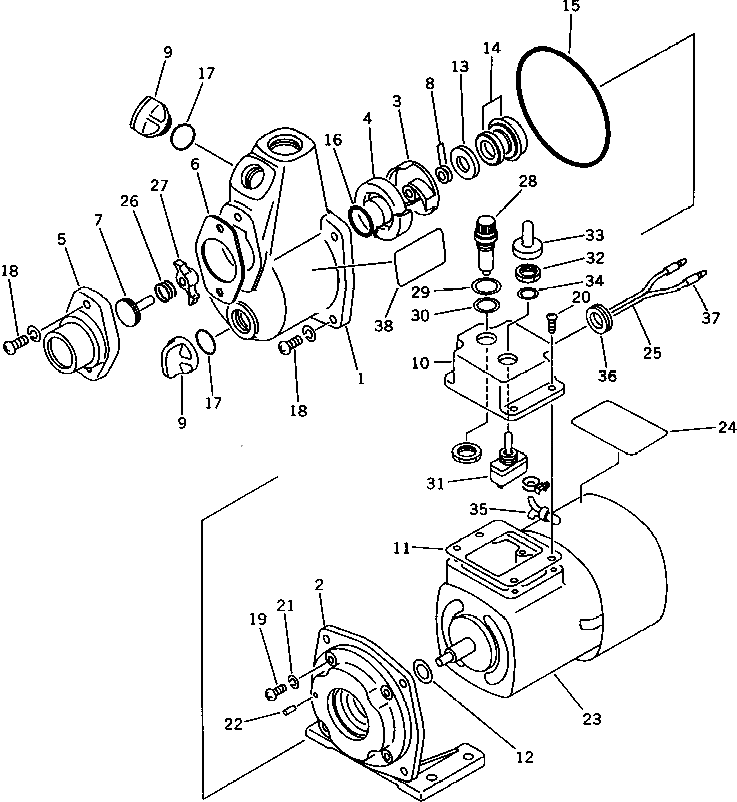 Кольцо уплотнительное (O-Ring) 206-04-41280  Komatsu