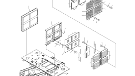 Крышка 21T-54-31221 Komatsu