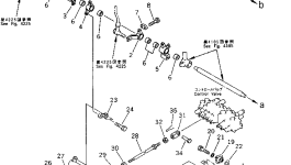 Рычаг 21U-43-13330 Komatsu