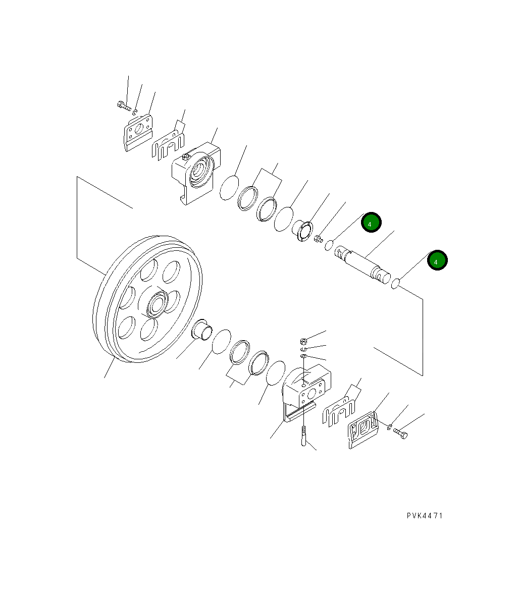 Кольцо уплотнительное (O-Ring) 07000-E3040 Komatsu