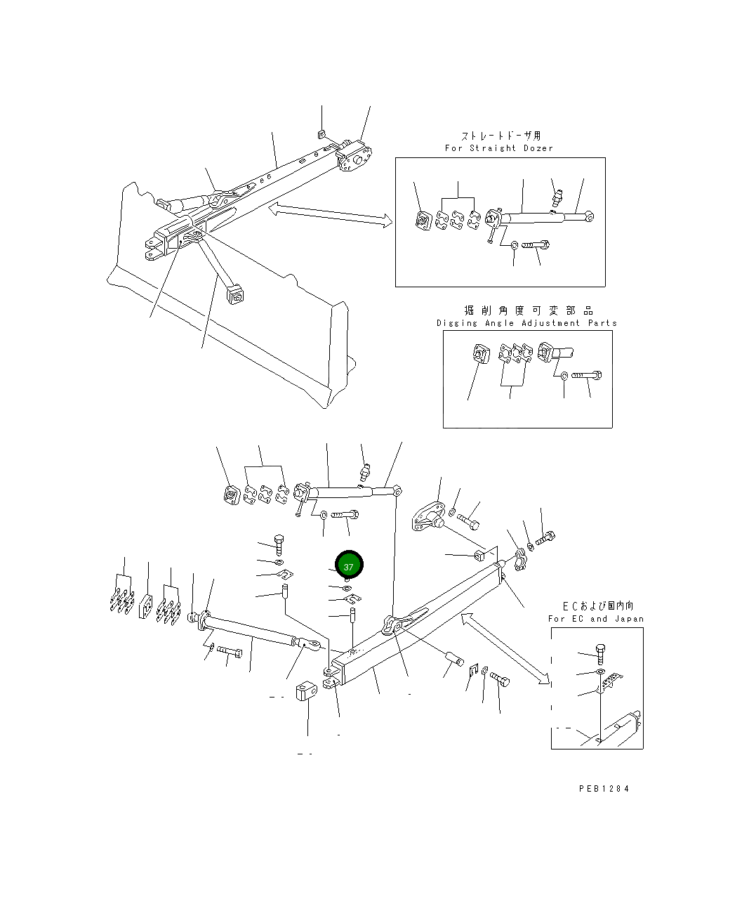 Болт 01011-82420 Komatsu