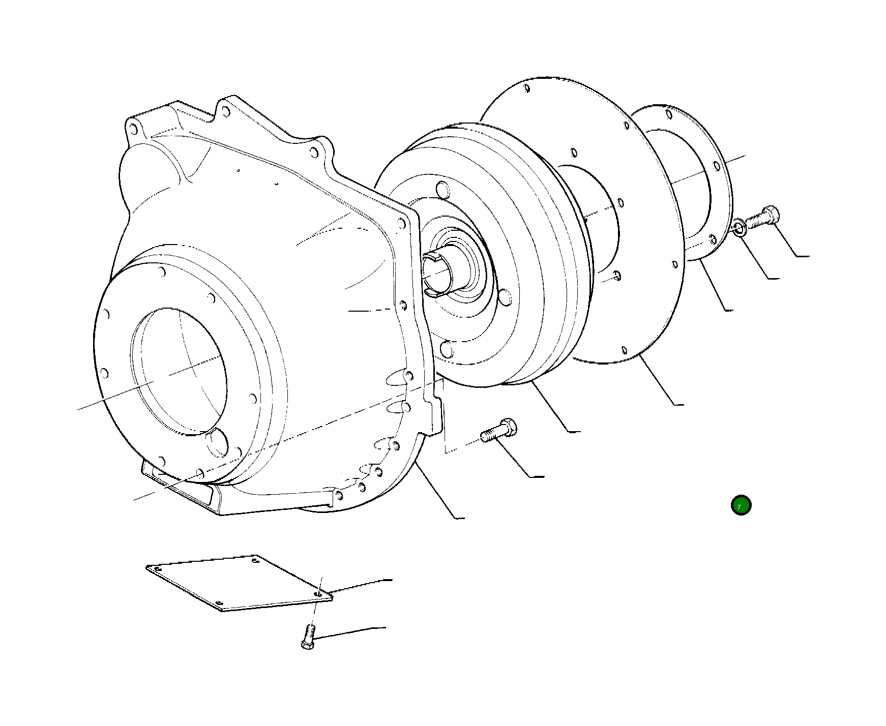 Кольцо MI3183553 Komatsu