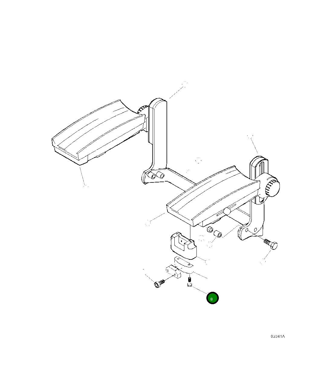 Болт 5008098KF Komatsu
