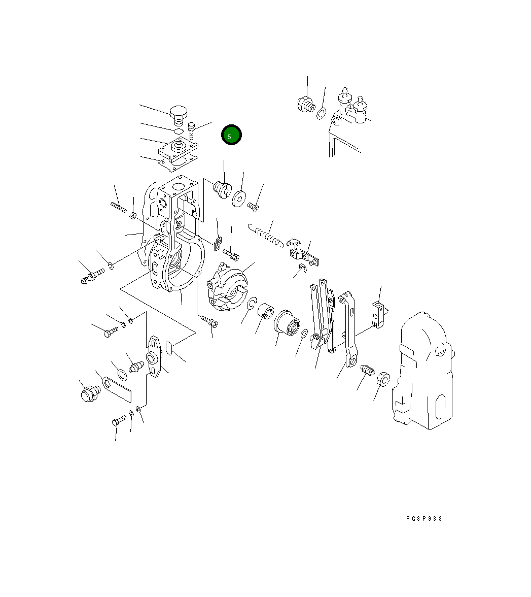 Болт DK020006-1640 Komatsu