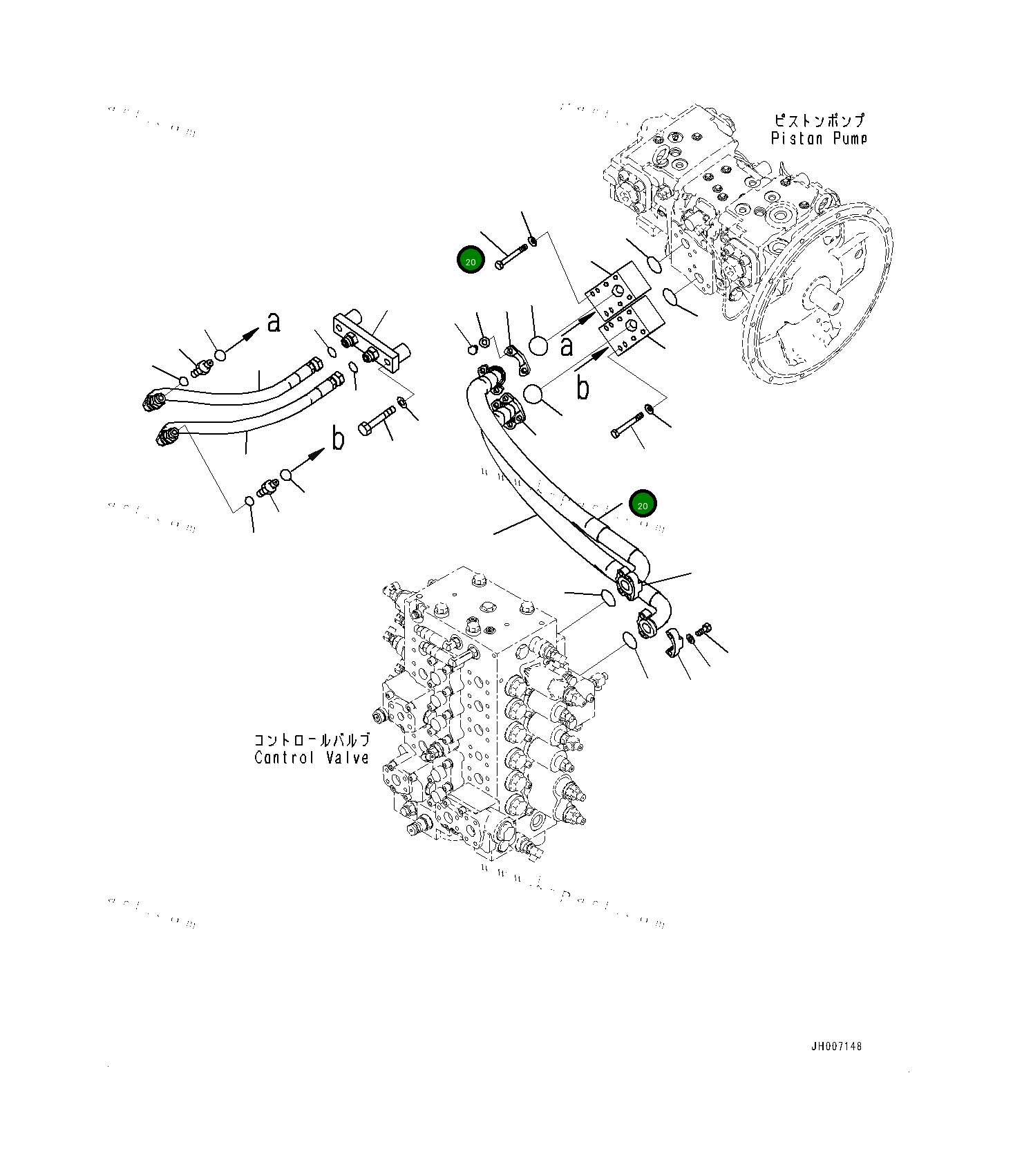 Болт 0101181025 Komatsu