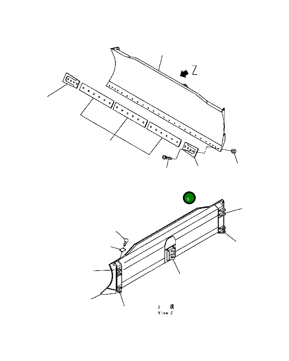 Болт 02090-11065 Komatsu
