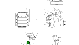 Крышка 8206-70-3D40 Komatsu