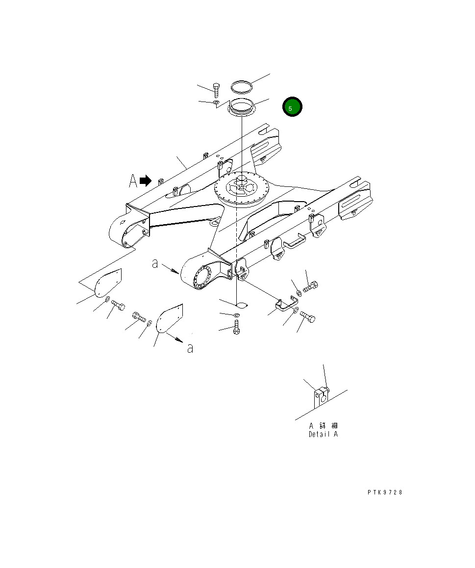 Крышка 13S-30-11152 Komatsu