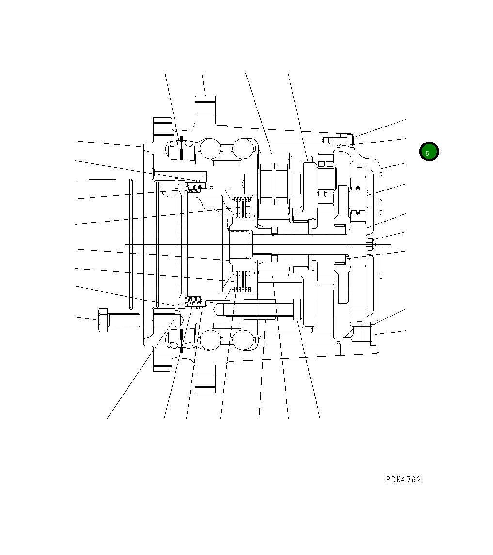 Кольцо уплотнительное (O-Ring) 21P-27-K1470 Komatsu