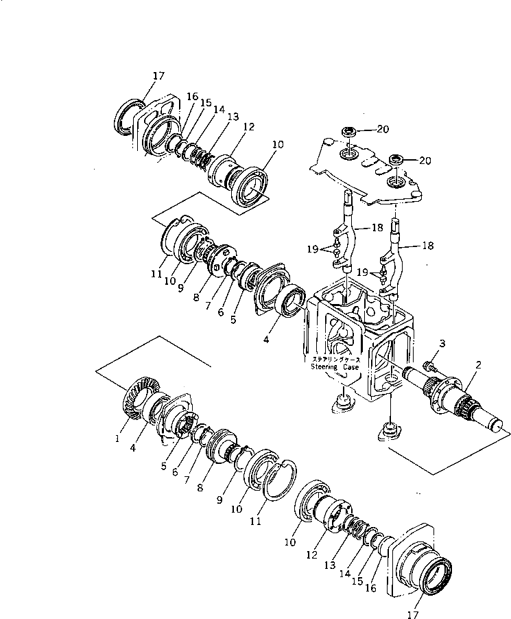 Болт YM172738-27551  Komatsu