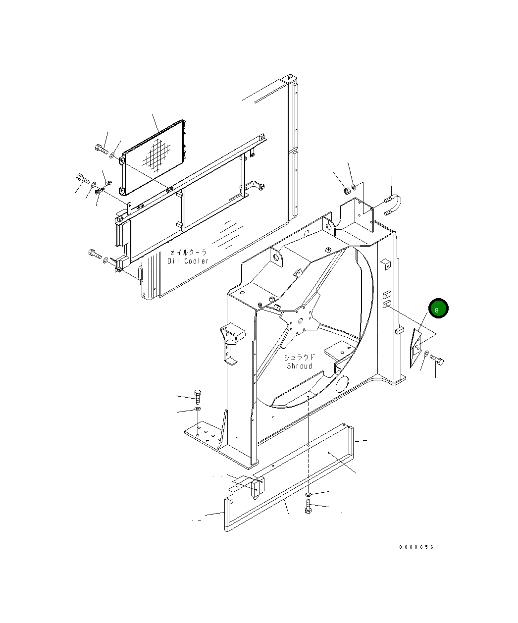Крышка 209-03-77311 Komatsu