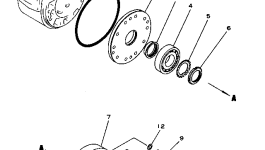 Прокладка M703022200000 Komatsu