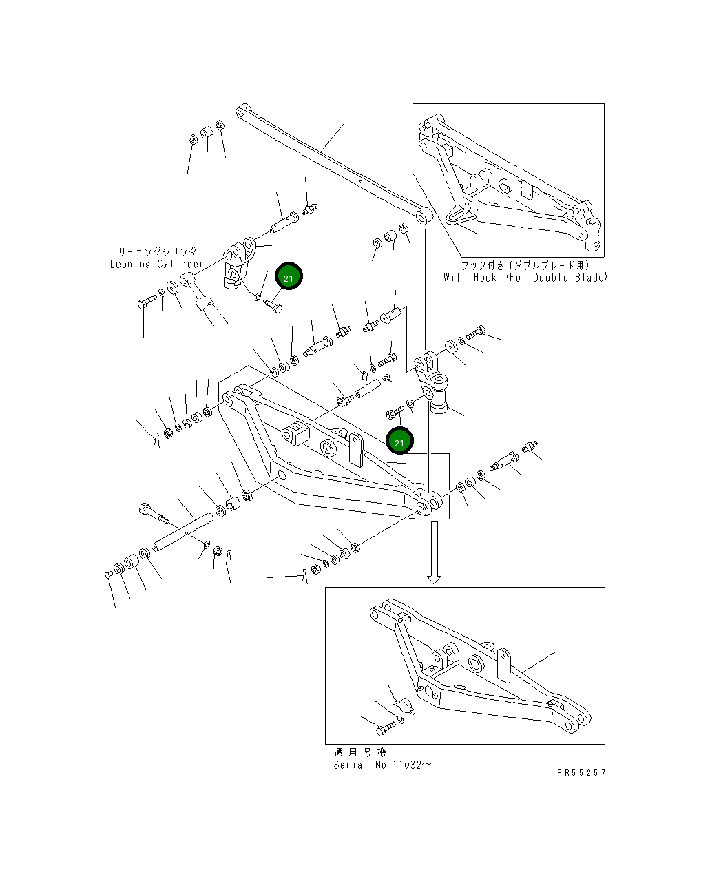 Болт 234-27-31890 Komatsu
