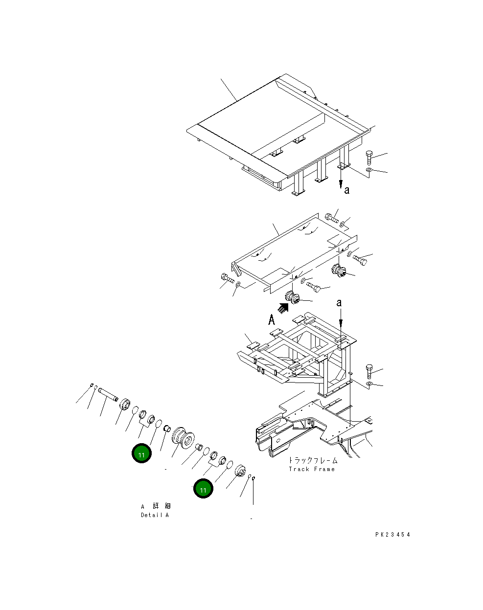 Кольцо 110-30-14260 Komatsu