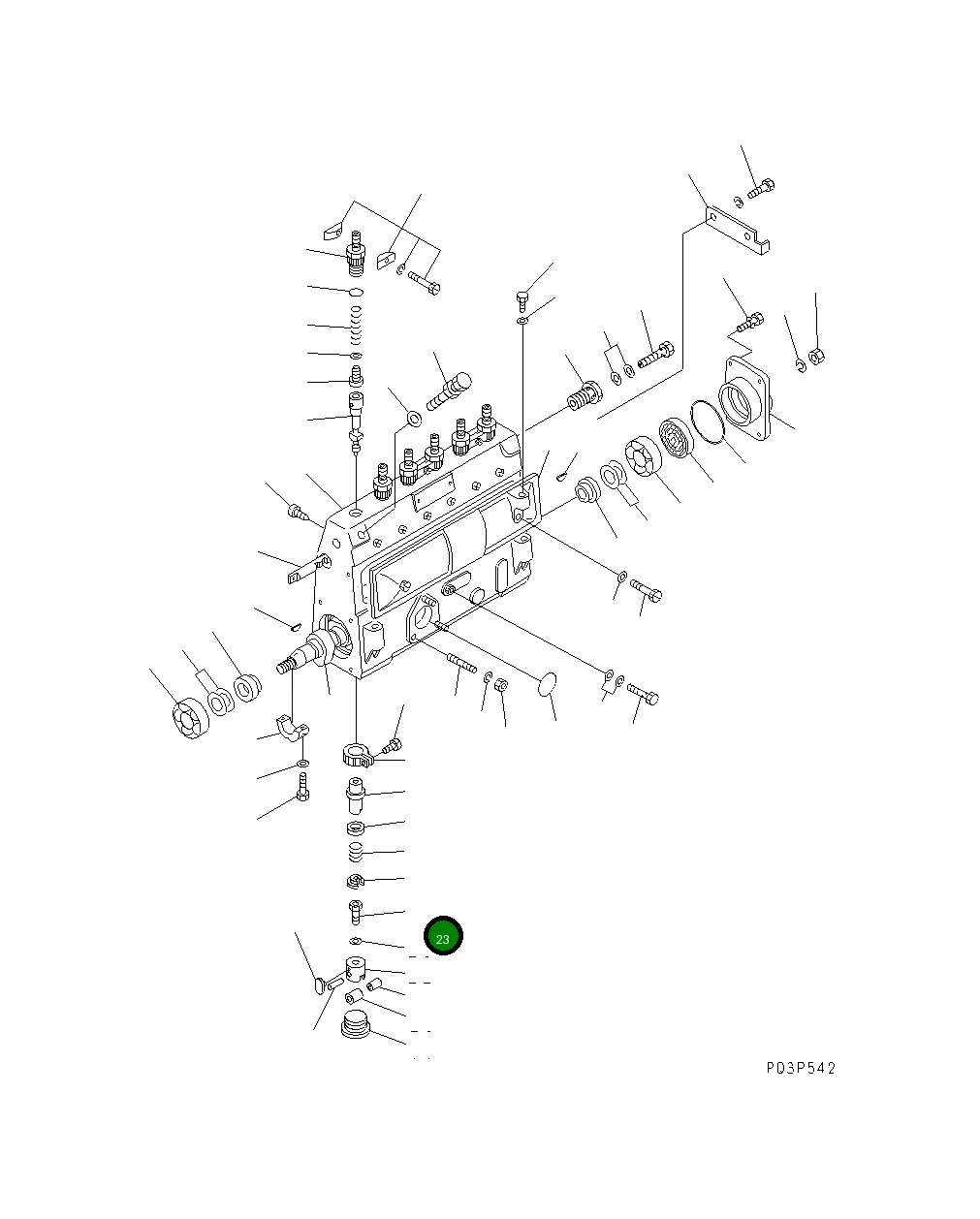 Болт DK131202-0200 Komatsu