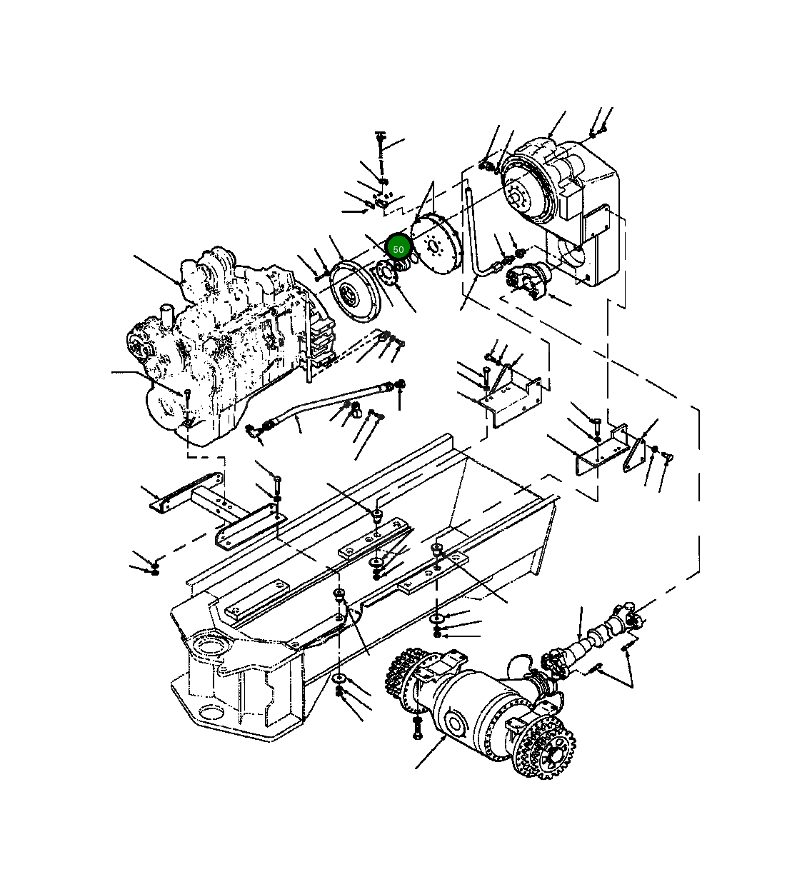 Кольцо уплотнительное (O-Ring) 28 033 R1 Komatsu