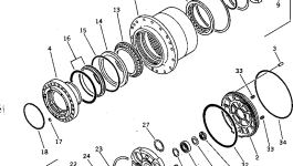 Кабина 203-54-43441 Komatsu