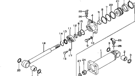 Цилиндр 233-63-52141 Komatsu