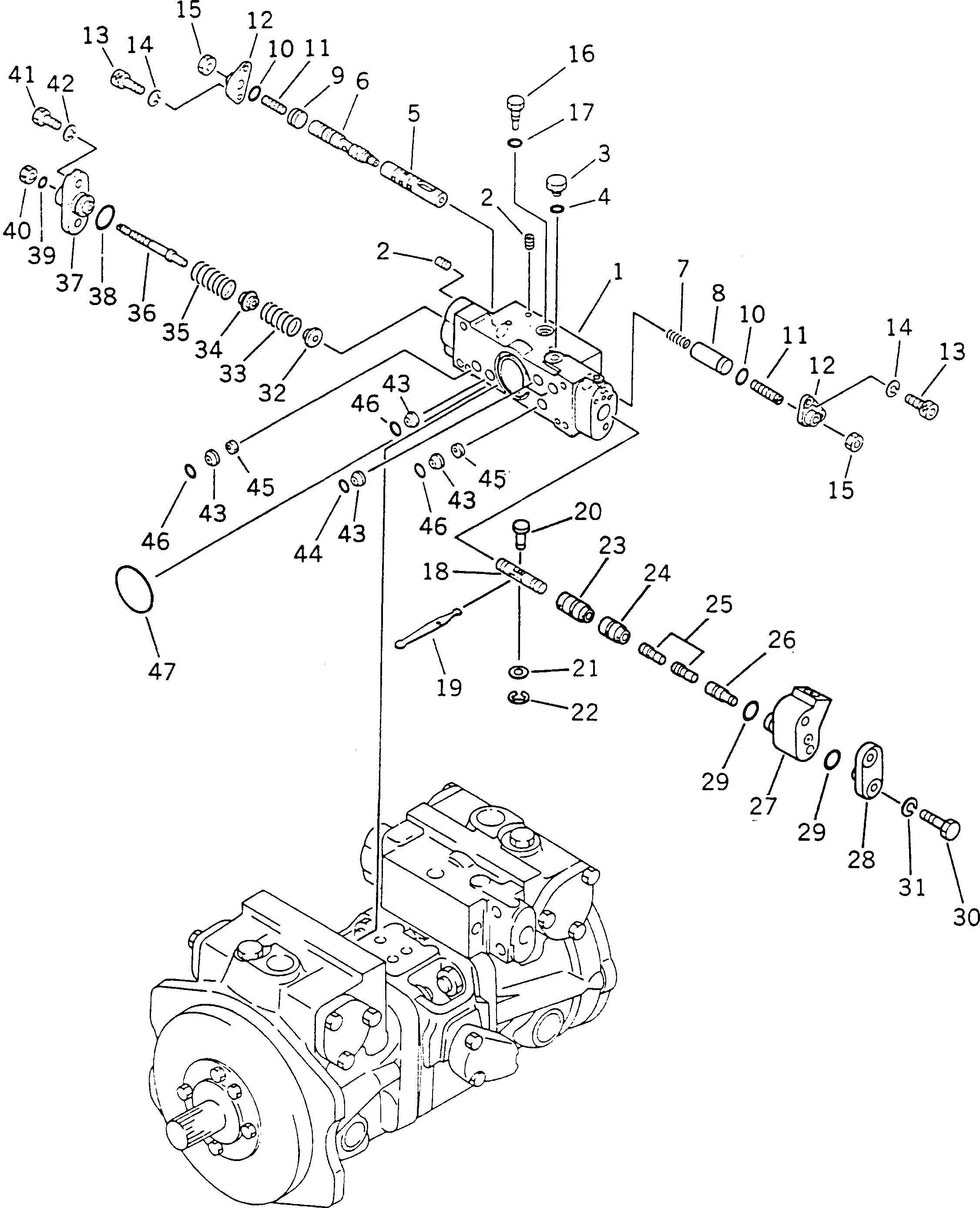 Болт 01010-30820 Komatsu