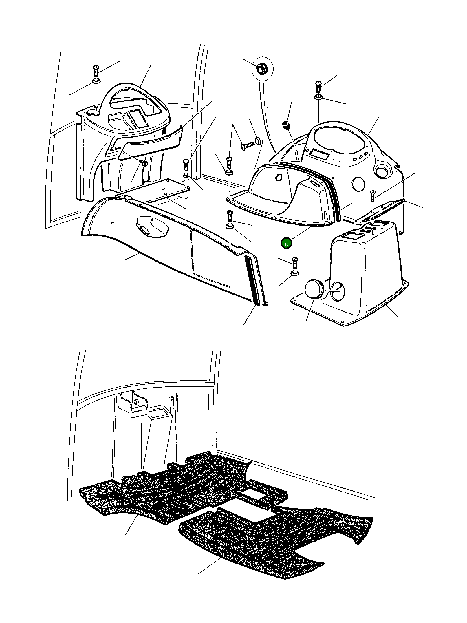 Крышка 312605763  Komatsu