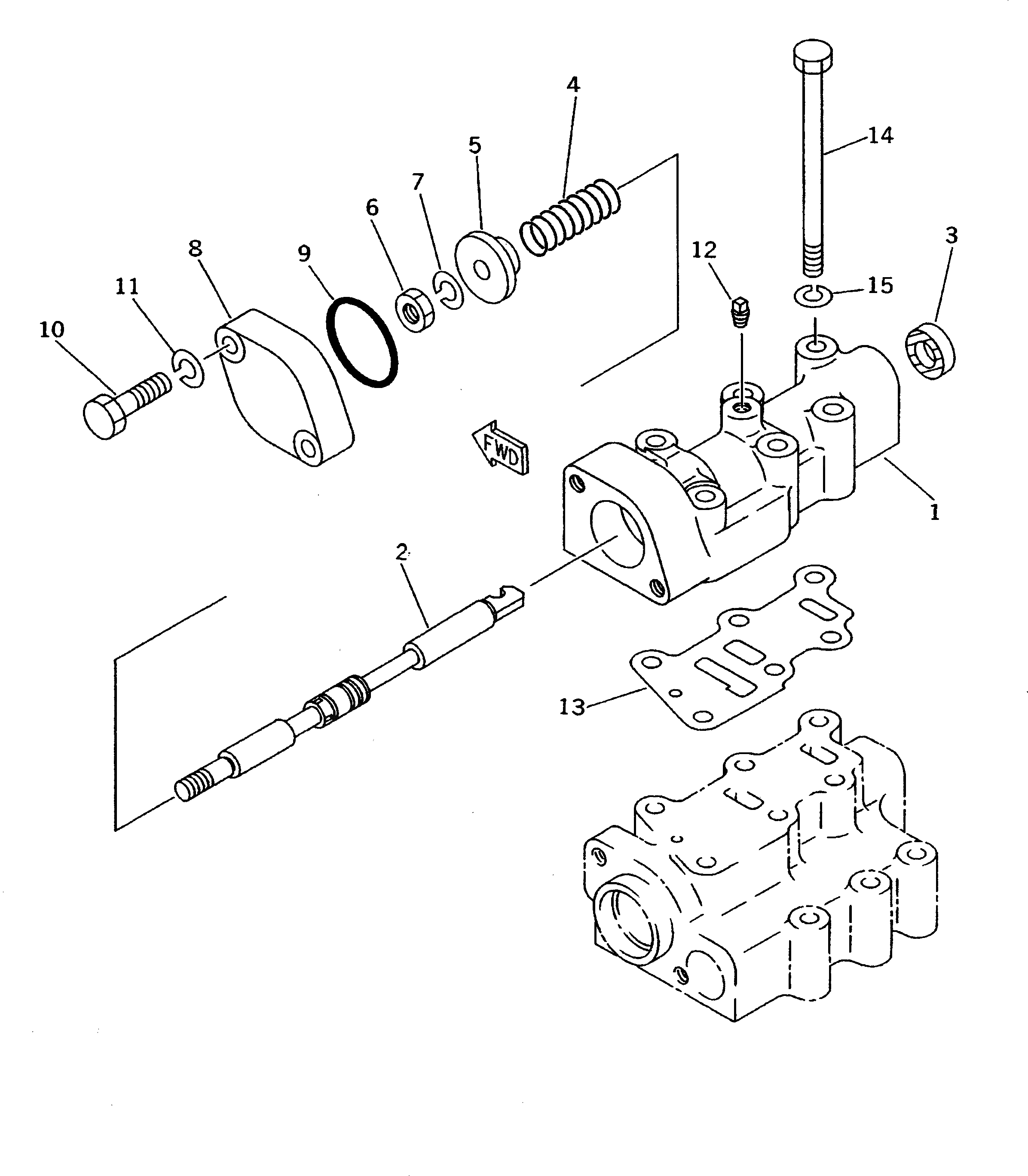 Болт 419-62-11290 Komatsu