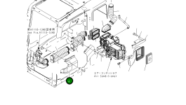 Крышка 208-53-12180 Komatsu