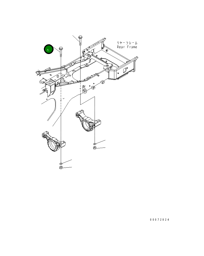 Болт 426-46-12921 Komatsu